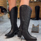 Italian Handmade Cowgirl Pointed Toe Boots