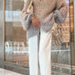 Gradient Knit Coat