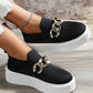 Women's Thick-soled Breathable Low-top Loafers