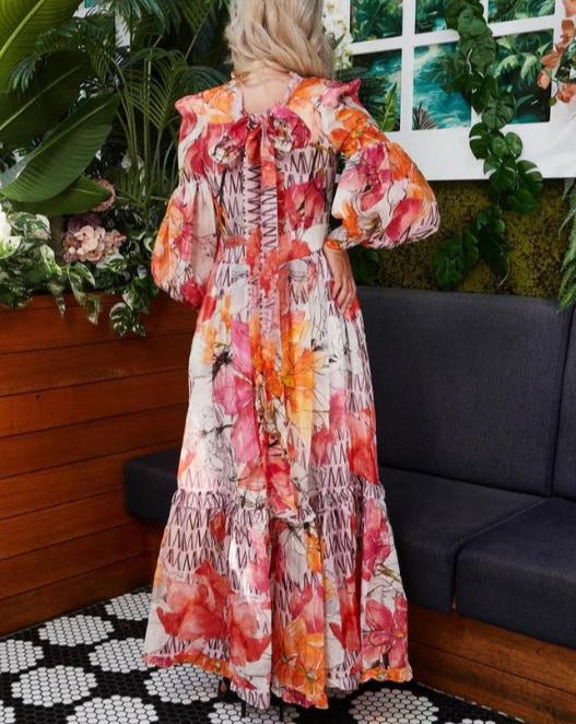 Botanical Garden Maxi Dress