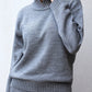 Ladies Casual Wool Knitted Two-Piece Set