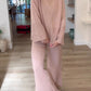 Pink Fashion Comfort Two Pieces Set