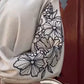 Long Sleeve Loose Embroidery Fashion Dress