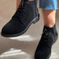 Women's Suede Casual Flat Boots