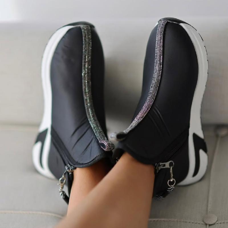 Women's Warm Zip-Up Boots