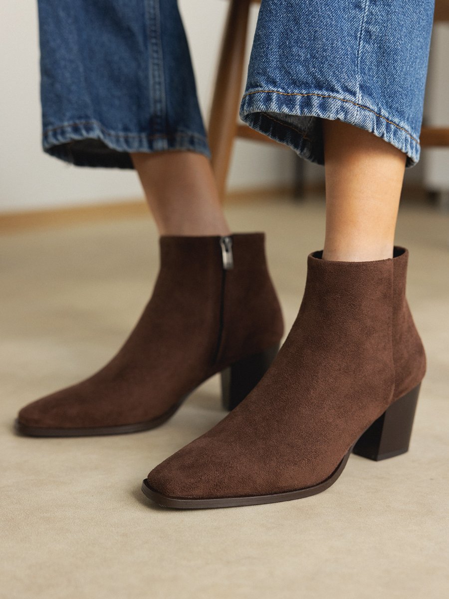 Women's Suede Ankle Boots